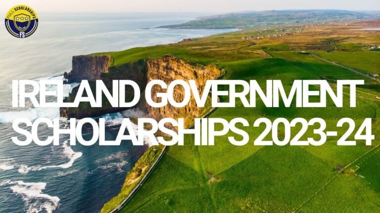 Ireland Government Scholarship Fully Funded 2024/2025 Application